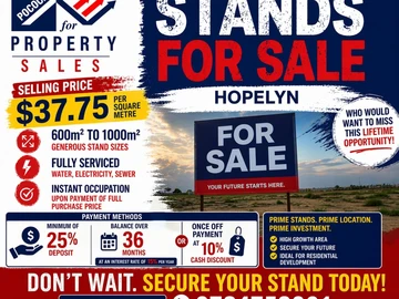 Stands & Residential Land