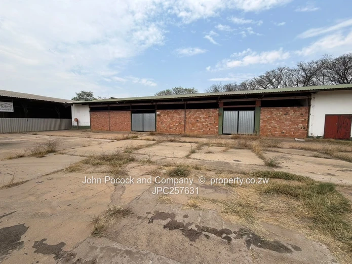 Warehouse/ factory with large yard space